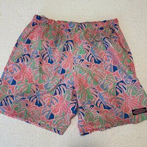 Vineyard Vines L 7 inch Printed Chappy Swim Trunks